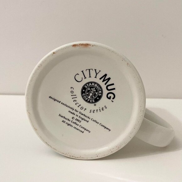 2002 Starbucks London City Mug Collector Series England Big Ben 20oz - Picture 9 of 16